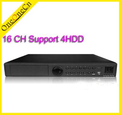 China 16CH Stand Alone Real Time Audio Network Video Recorders Hybrid DVR + NVR for sale