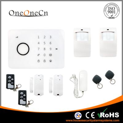 China APP RFID Touch Keypad smart gsm Wireless Security Alarm System with alarm control keypad for sale