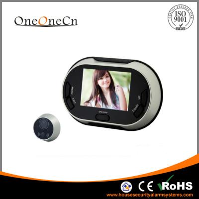 China 3.5 inch Digital Wide Angle Door Peephole Viewer For Home Security for sale