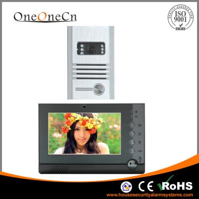 China Intercom Video Door phone  Alarm Video Record 7'' LCD Motion Detector for sale