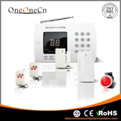 China Warehouse PSTN commercial Alarm System With Backup Battery for sale