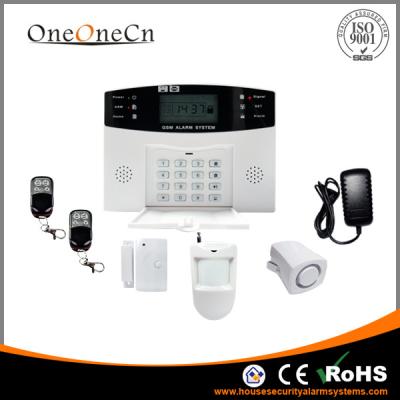 China Remote Control GSM Security Alarm Systems Home Anti - Pets for sale