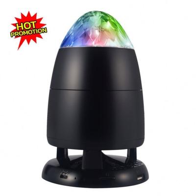 China Portable Dancing Hall Strobe Light USB LED Disco Light Music Ball Bluetooth Wireless Speaker for sale