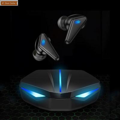 China Custom Bass Audio Sound Phone Game K55 Bluetooth In-Ear Gaming Headphones Low Latency 65ms TWS Wireless Gaming Headset for sale