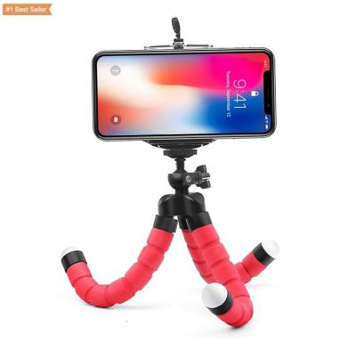 China L04 Flexible Octopus Selfie Stick Mini Tripod Selfie-Stick 360 Rotate Anti Shake Portable Flexible Wireless Remote Phone Holder for sale