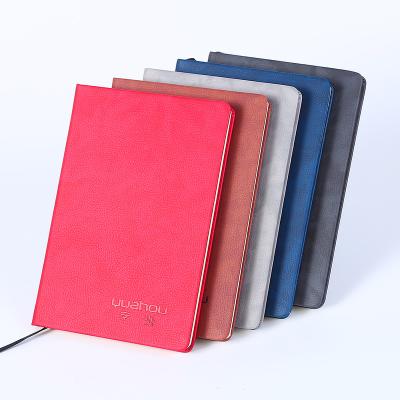 China Print Friendly Custom Planner Loose Leaf Hardcover Book Printed Leather Notebook for sale