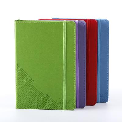 China Eco-Friendly A5 Business Notebook Printed Leather Customizable Journal for sale