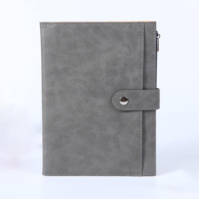 China 2019 Spiral A5 PU Cover Diary Paper Custom Printing Leather Notebook Embossed Logo Embossed Logo for sale