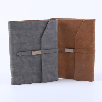 China Custom Loose Leaf High Quality Low Price Cover Loop Loose Leaf Notebook for sale