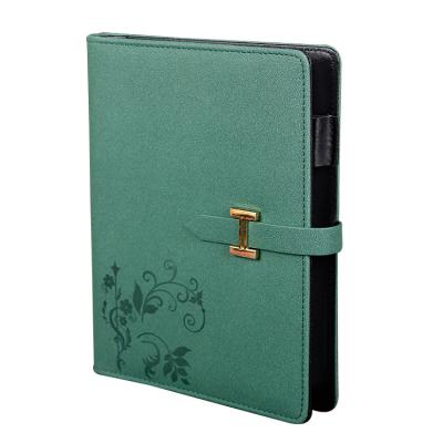 China Exquisite Gift Stationery Business Color Print Logo Clasp Loose Leaf Planner Planner Customized for sale