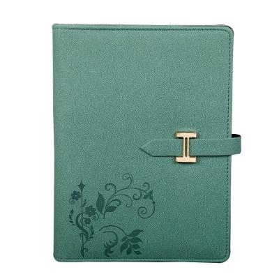 China Customized loose-leaf diary printed logo clasp exquisite gift stationery notebook business color draw for sale