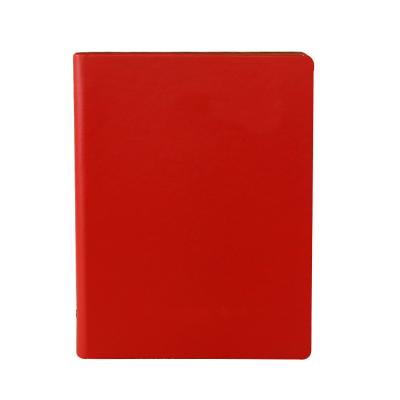 China 6 Hole Magnetic Ring Binder PU Leather Soft Cover Customized Printing Logo Business Office Loose Leaf Notebook for sale