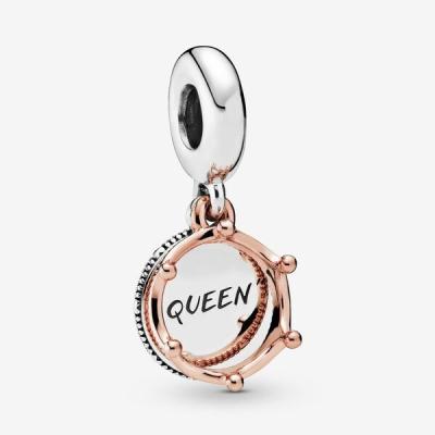 China 2019 Fashionable Hot Sale 925 Sterling Silver Queen Pendant Charms For Pandora Jewelry for sale