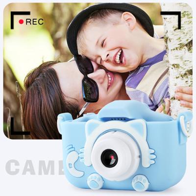 China 2020 Blue and Pink Electronic Digital Camera 2020 Promotion Toys Kids Colorful Plastic Camera Toys Video Recorder for Children for sale