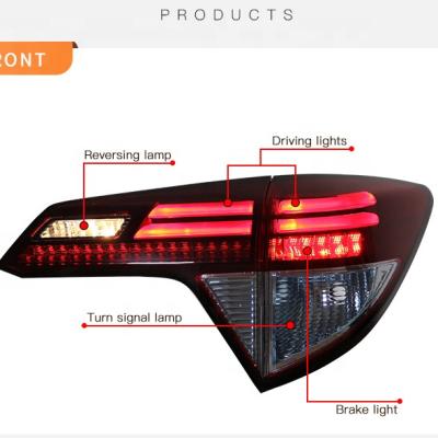 China Super Q High Quality Modified Tail Light For Honda Vezel 2015-2018 Made In Taiwan Red Black Low To High Edit HD658-B6WP0-BHMT for sale