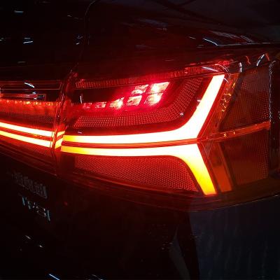 China ABS Plastic Eagle Eyes factory taillights tail lamp for audi a6 Audi A6l s6 upgrade 2012-2015 to 2016 for sale