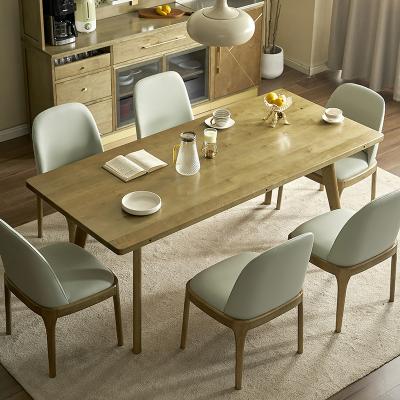 China Modern Modern Dining Table Sets 6 Chairs Dining Table and Dining Chair Set for sale