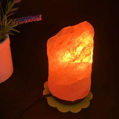 China China Wholesale Natural Light Low Rose Crystal Rock Himalayan Salt Lamp With Dimmer Witch For Folk Crafts for sale