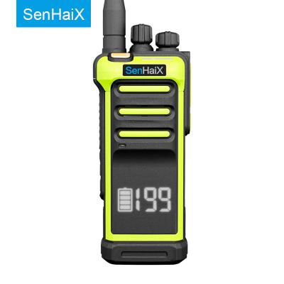 China NEW 10w Digital Walkie Talkie 15 Long Range DMR Wireless Intercom GT-10D Rainproof Amateur Radio with Hidden Display 3000mAh for sale