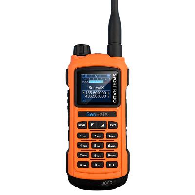 China SENHAIX 8800 Dual Band Display And Dual Standby Amateur Ham Radio 5 Watts Air Band Radio 1750mAh for sale