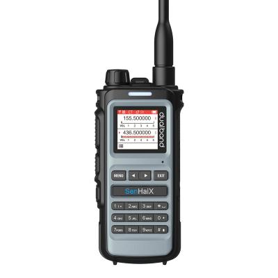 China OEM Radio Long Range Dual Band Two Way VHF UHF Boosting Radio With FM Radio 8600 for sale