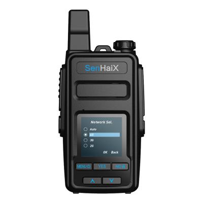 China Real 500 Mile Walkie Talkie PTTs Single POC Radio with GPS Ham Radio Equipment 4400mAh for sale