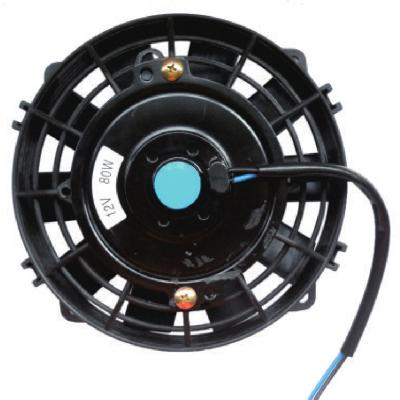 China Auto Car Air Conditioner System AC Fan 190mm 80W/90W 12V/24V for sale