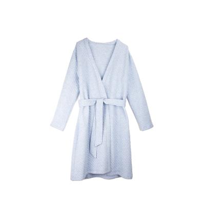 China Unisex Bath Robe Hot Family Lounge Wear Long Night Quilted Plus Size Women's Sleepwear Long Robe, Pajamas for sale