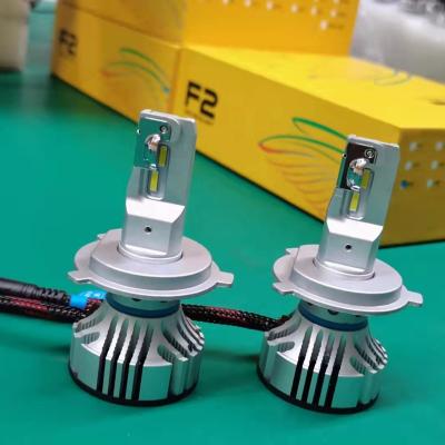 China F2 Mini Size LED HID H1 H3 H4 H7 H8 H11 9006 9005 6000K LED HEADLIGHT 79 x 25 x 25mm for sale