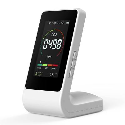 China Indoor CO2 Carbon Dioxide Meter, Temperature and Humidity Detector, Seesii Air Quality Monitor, NDIR Sensor SE-LBTL-398 for sale