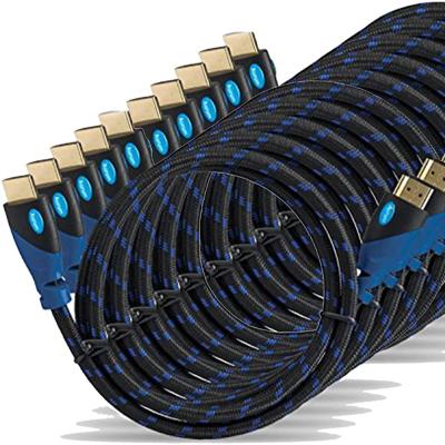 China HDTV Series Ultra - High Speed ​​Video Cable with Ethernet 5 Packs (30 ft) - Supports 3D and Audio Return Channel [Latest Version] - 30 for sale