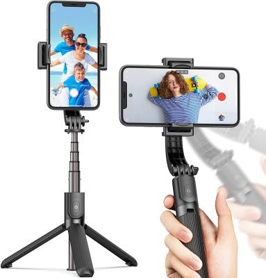 China Rotating Selfie Stick Tripod Gimbal Stabilizer for Smartphone with 360 Rotation Balance Wireless Remote Control Auto Stabilizer Handheld for sale