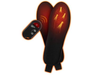 China Usb Heated Insole , USB Rechargeable Heated Boot Insoles For Man And Women With Wireless Remote Control for sale