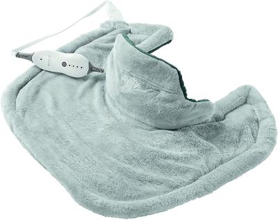 China Therapy Heating Pad for Neck and Shoulder Pain Relief | Renue Standard Size, 4 Heat Settings with Auto- | Grey, 22-Inch X 19-Inch for sale