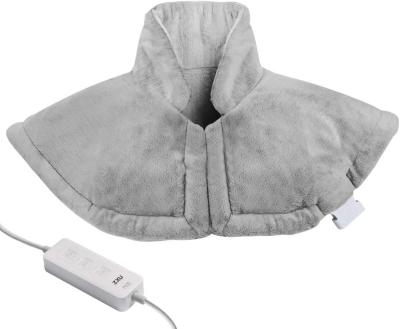 China Therapy Heating Pad for Electric Heated Neck and Shoulder Neck Wrap for Upper Back Pain and Cramps Relief with Automatic Closed for sale