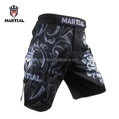 China Spandex/Polyester Design Sublimation Fashion Man Sports Polyester Kickboxing Fight Gym Dry Fit Muttahida Majlis-e-Amal Shorts for sale