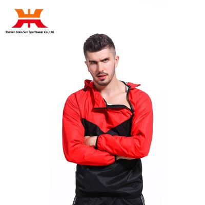 China Customized Sizes QUICK DRY Polyester Sauna Suit Hooded 100% Weight Loss for sale