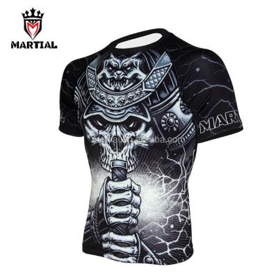 China Cheap Long Sleeve OEM Sublimated Muttahida Majlis-e-Amal Rash Guard T Shirt For Adult for sale