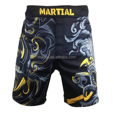 China Wholesale 100 Polyester Spandex/Polyester Blend Muttahida Majlis-e-Amal Martial Shorts for sale