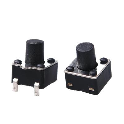 China Key Switch 4.5*4.5 Front Rear Side Insert Tactile Patch Key Switch 4.5*4.5 Three Foot Touch Switch 4.5*4.5 for sale