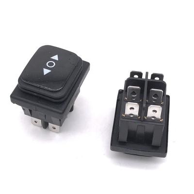 China (Top)-(Top) 6Pin 3 position KCD4 KCD4 momentary off- position waterproof rocker switch for sale