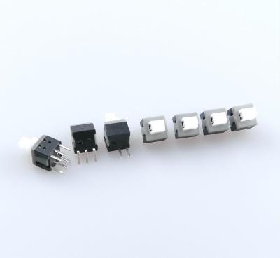 China Button switch 5.8 x 5.8mm x 5.8mm switch Double-row 6 pin single-row 2 pin 3 pin micro stop button switch 5.8 for sale