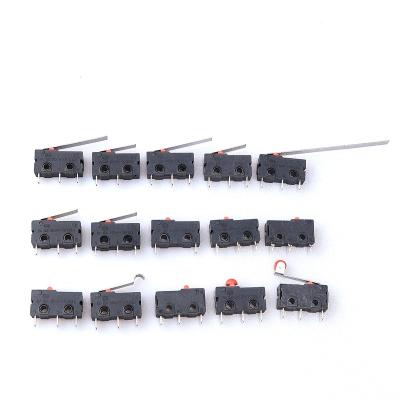 China Travel Limit Switch Key KW11-3Z-2 KW8 Micro Right Handle 5A 125V250V KW12 Three Leg Microswitch for sale