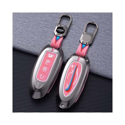 China Factory Price New China Suppliers Simple Silicone Zinc Alloy Car Key Case For Nissan B for sale