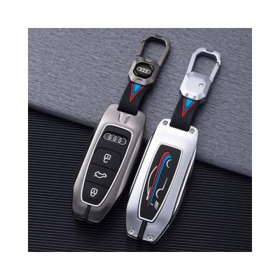 China Simple Leading Industry Folding Car Shell Silicone Car Key Case Buckle For Audi D for sale