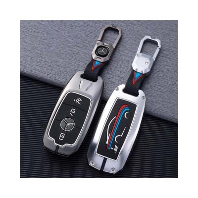 China Excellent factory simple fashion and durable silicone zinc alloy car key case for Mercedes C for sale