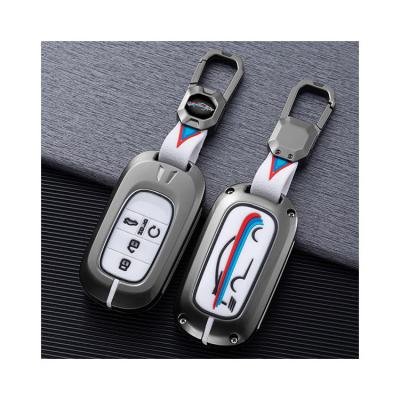 China New Design Metal Car Head Case Simple Silicone Dustproof Zinc Alloy Car Main Case For Honda 2022 for sale