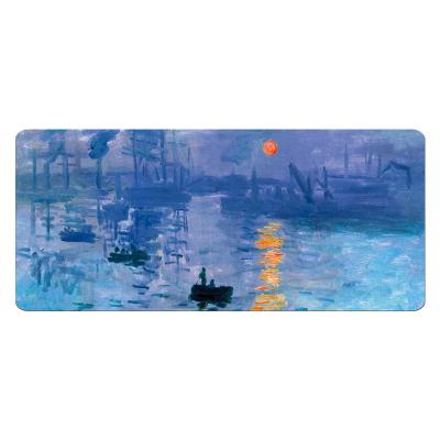 China Anti-slip Environmentally Friendly Natural Rubber Waterproof Personalized Custom Heat Transfer Mouse Pad Game Pad for sale