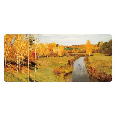 China Anti-slip Environmentally Friendly Natural Rubber Waterproof Personalized Custom Heat Transfer Mouse Pad Game Pad for sale