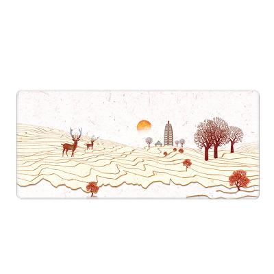 China Anti-slip Environmentally Friendly Natural Rubber Waterproof Personalized Custom Heat Transfer Mouse Pad Game Pad for sale